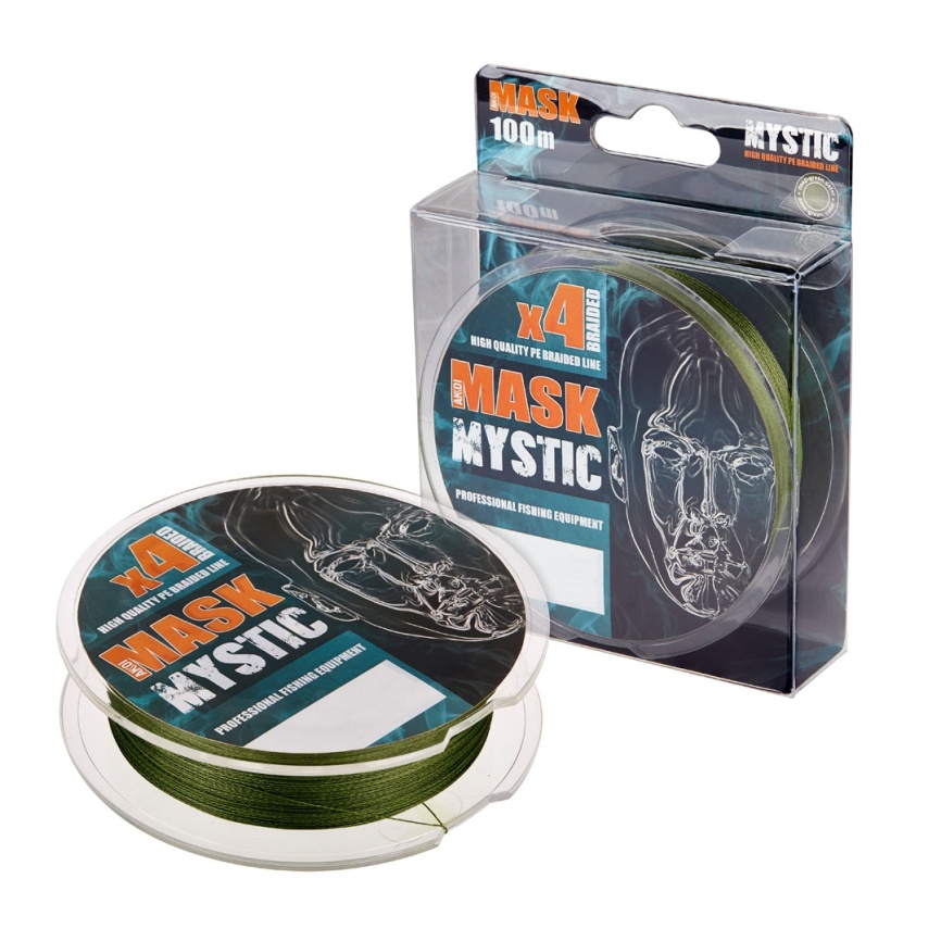 Mask Mystic (0.12 мм) 100 м, глубокий зеленый фото 3