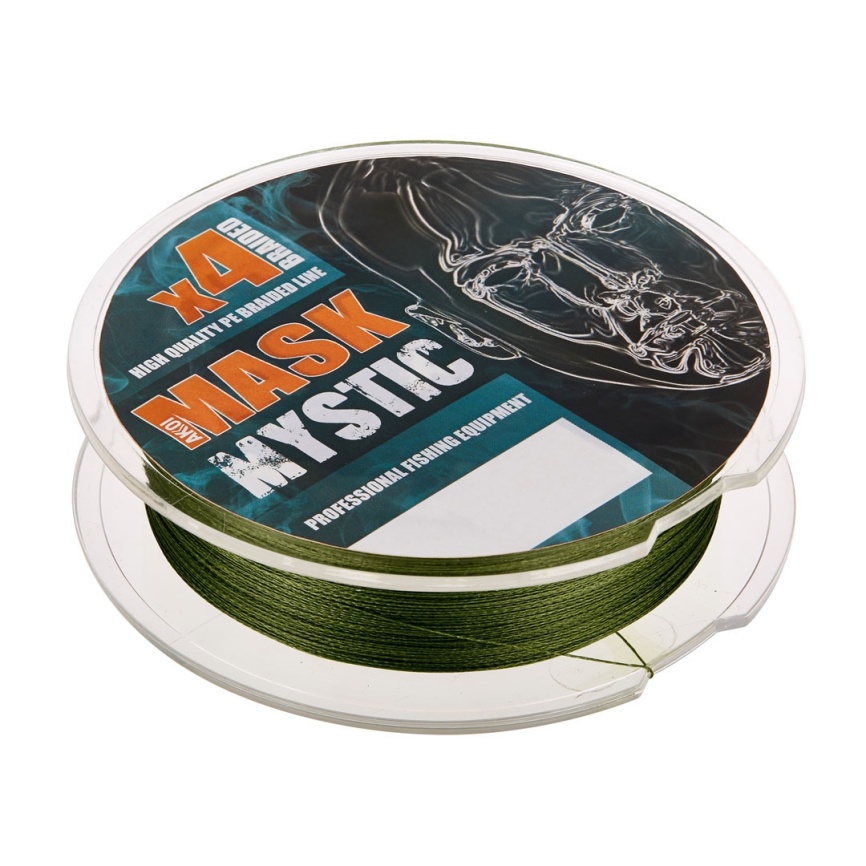 Mask Mystic (0.12 мм) 100 м, глубокий зеленый фото 1