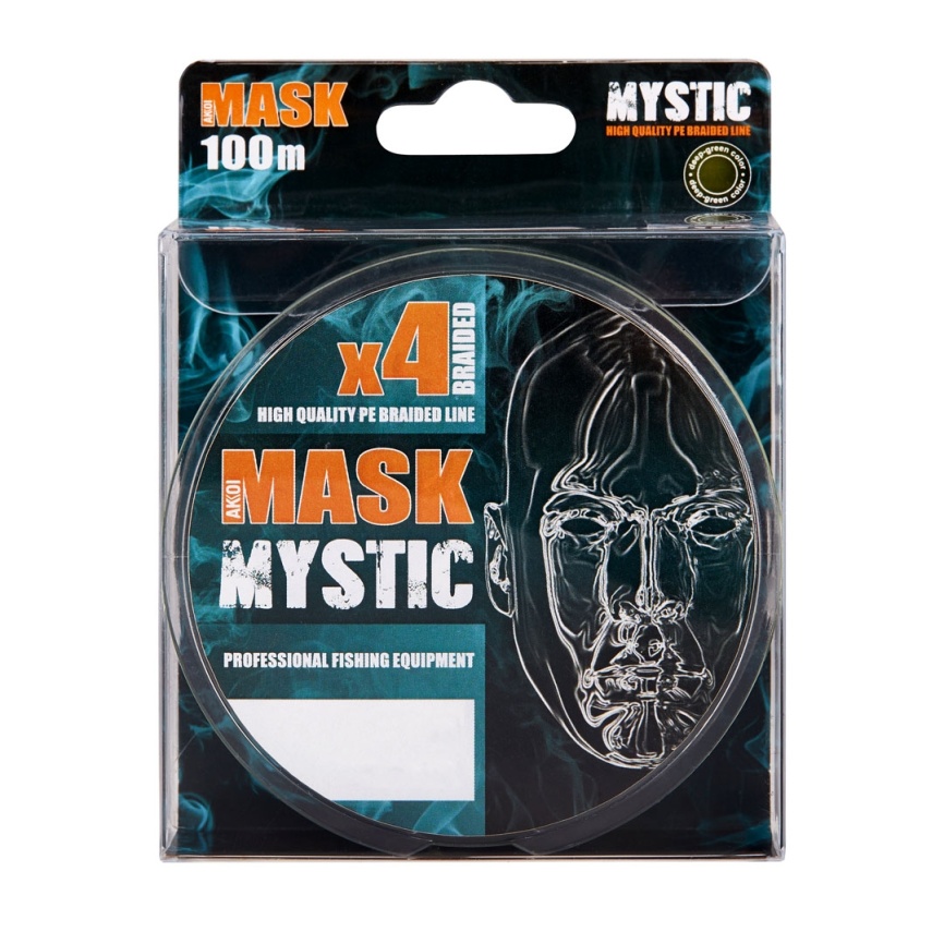 Mask Mystic (0.14 мм) 100 м, глубокий зеленый фото 2
